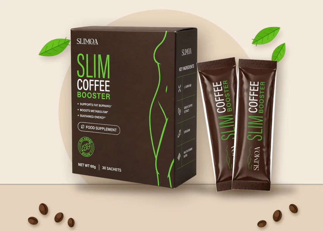 Slimqa Produktpackung mit Sachets